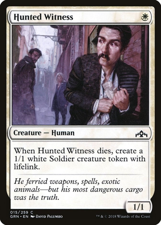 Hunted Witness (15) (GRN)