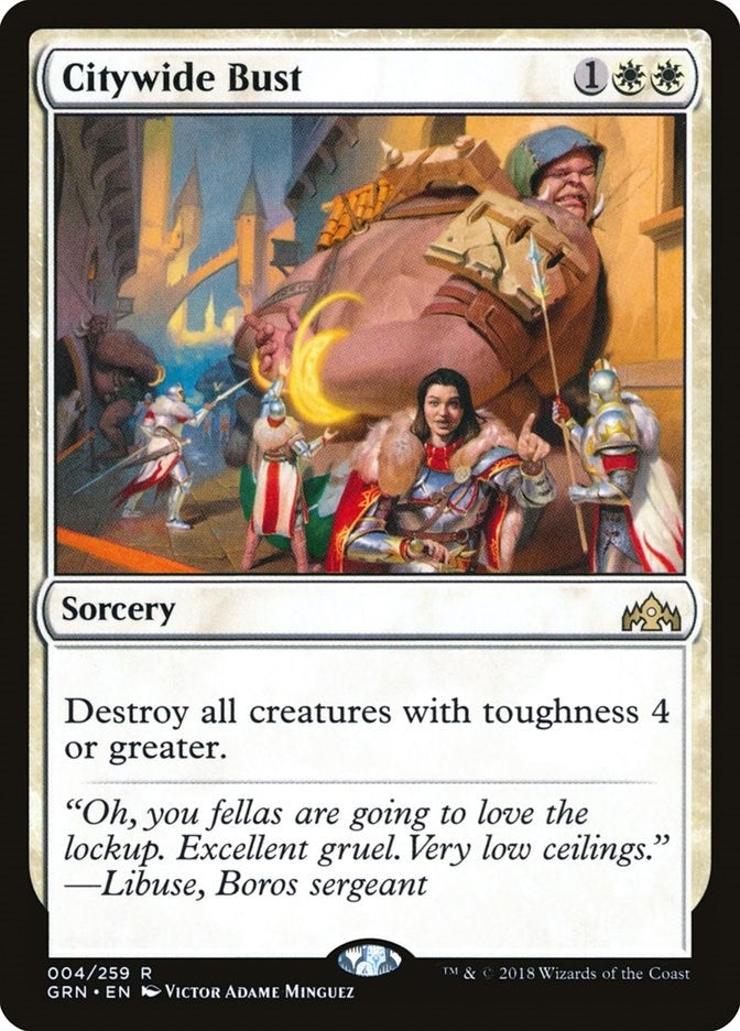 Citywide Bust (4) (GRN) Spanish