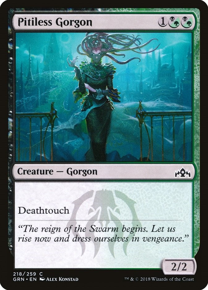 Pitiless Gorgon (218) (GRN)