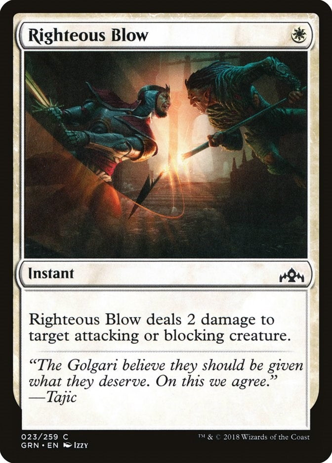 Righteous Blow (23) (GRN)