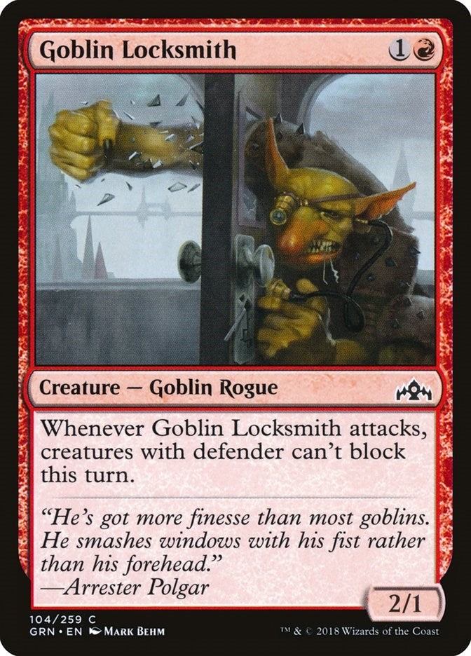 Goblin Locksmith (104) (GRN)