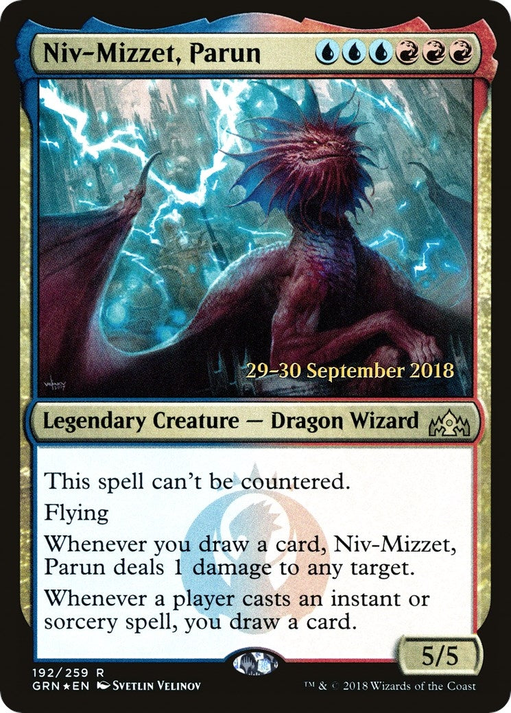 Image for Niv-Mizzet, Parun (192) (PRE) - Magic: The Gathering