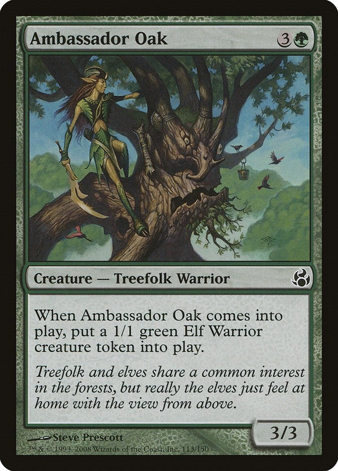 Image for Ambassador Oak (113) (MOR) - Magic: The Gathering