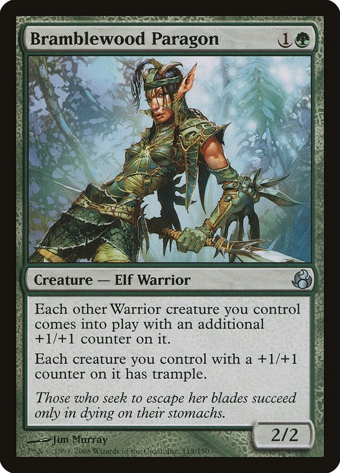 Image for Bramblewood Paragon (115) (MOR) - Magic: The Gathering