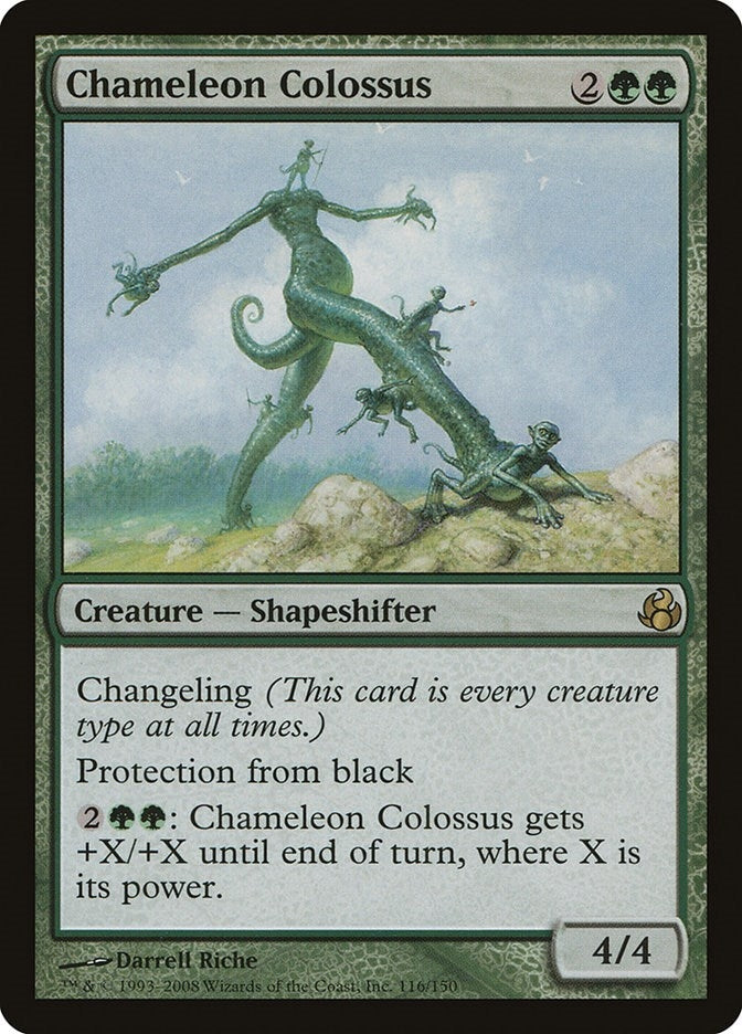 Image for Chameleon Colossus (116) (MOR) - Magic: The Gathering