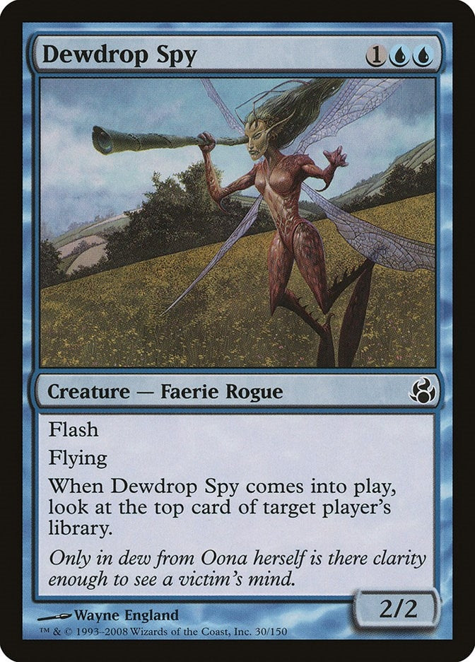 Image for Dewdrop Spy (30) (MOR) - Magic: The Gathering