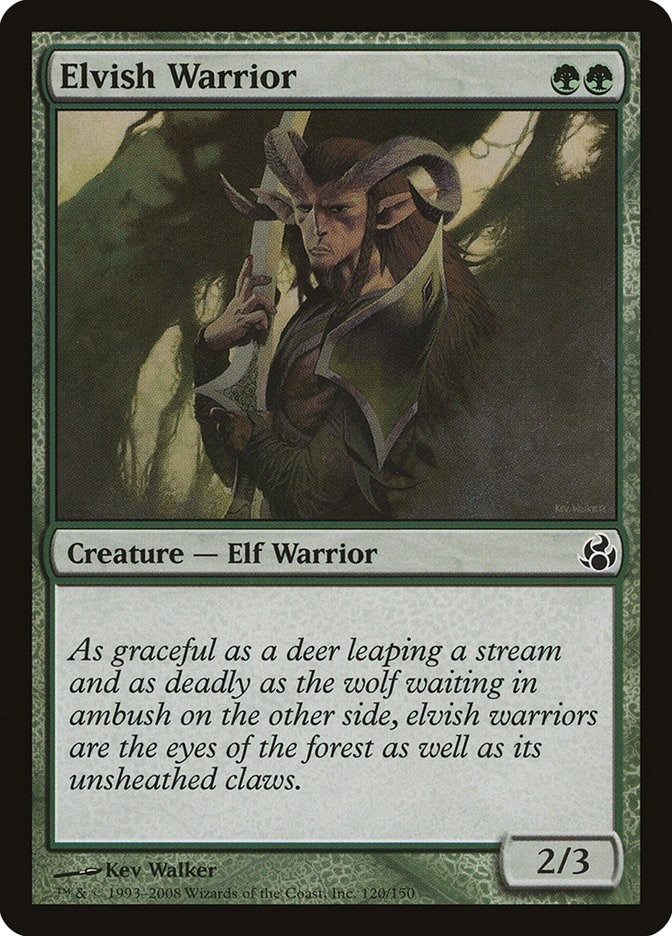 Image for Elvish Warrior (120) (MOR) - Magic: The Gathering