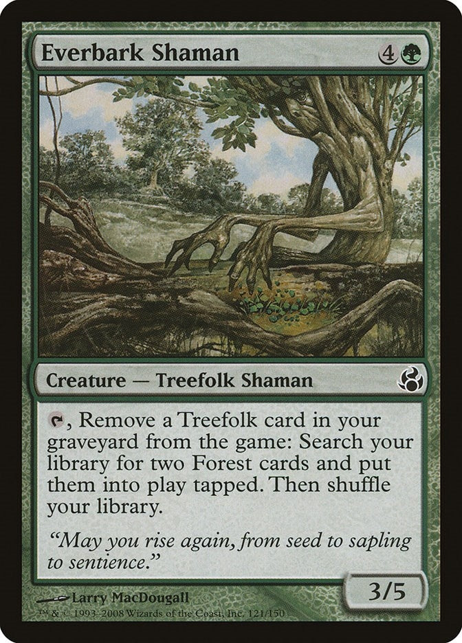 Image for Everbark Shaman (121) (MOR) - Magic: The Gathering