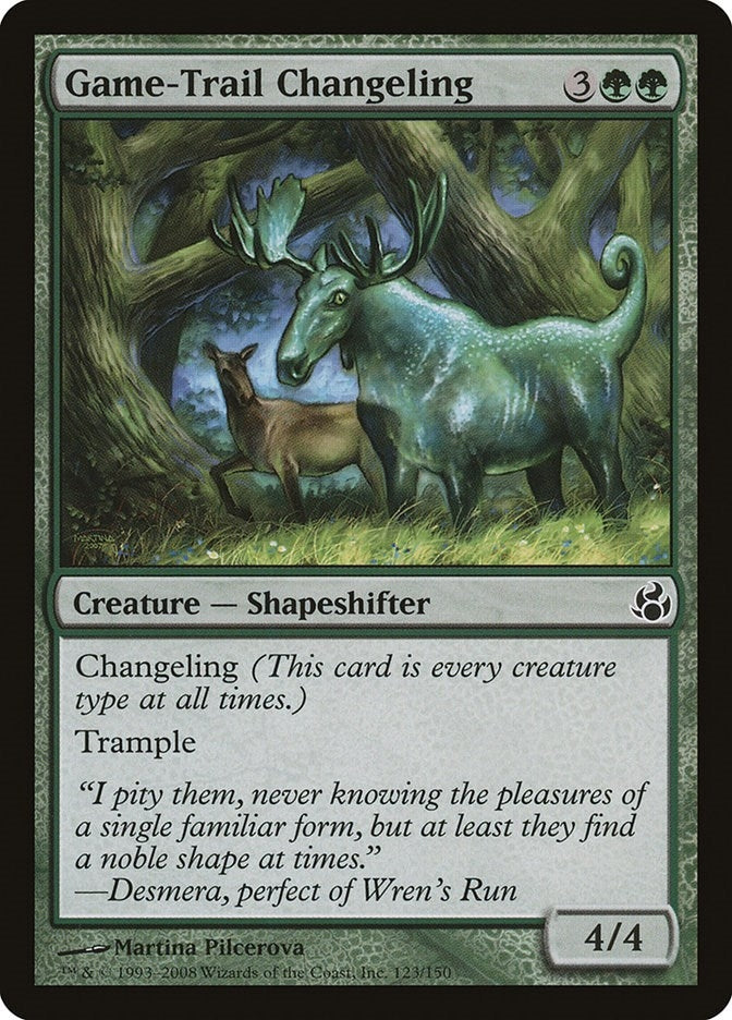 Image for Game-Trail Changeling (MOR) - Magic: The Gathering