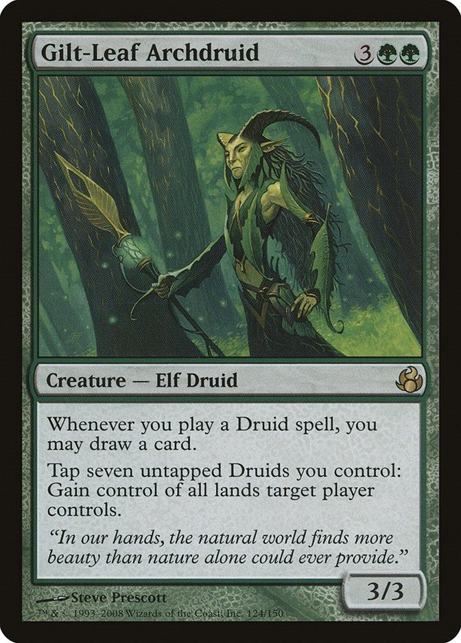 Image for Gilt-Leaf Archdruid (124) (MOR) - Magic: The Gathering