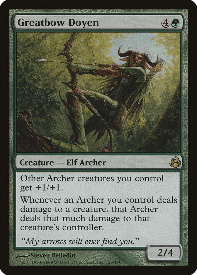 Image for Greatbow Doyen (125) (MOR) - Magic: The Gathering