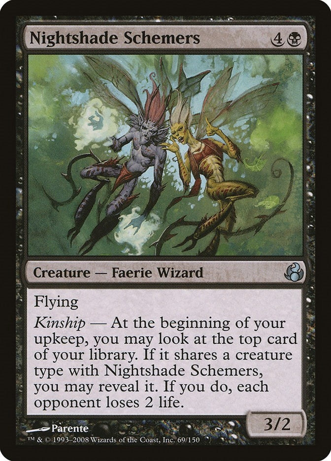 Image for Nightshade Schemers (69) (MOR) - Magic: The Gathering