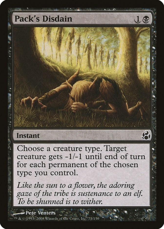 Image for Pack's Disdain (73) (MOR) - Magic: The Gathering