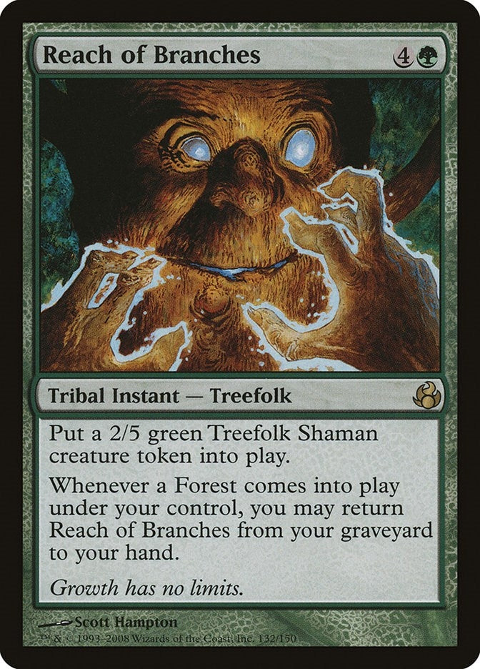 Image for Reach of Branches (132) (MOR) - Magic: The Gathering