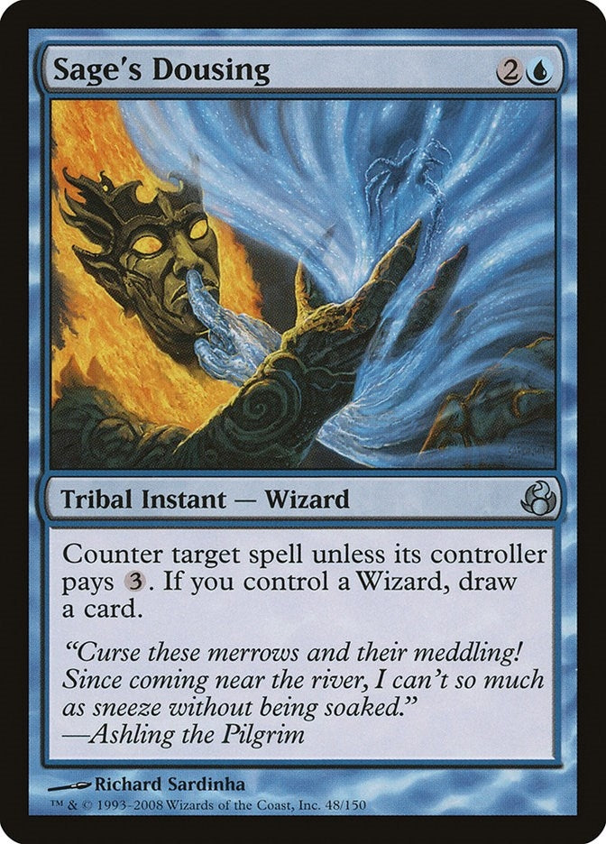 Image for Sage's Dousing (48) (MOR) - Magic: The Gathering