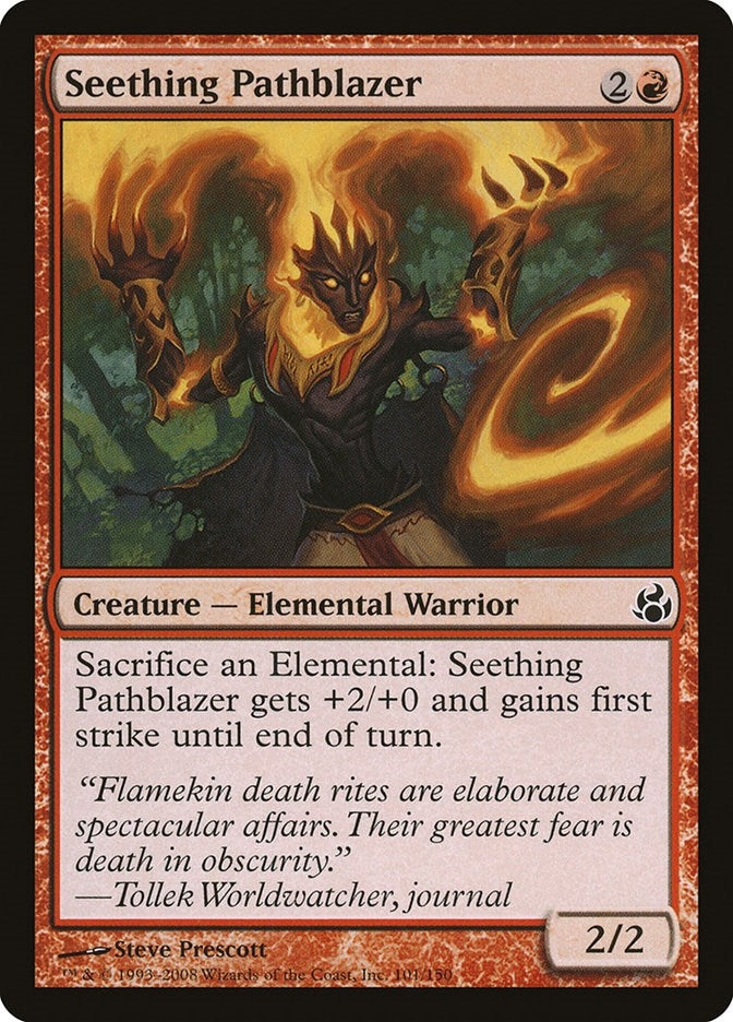 Image for Seething Pathblazer (101) (MOR) - Magic: The Gathering