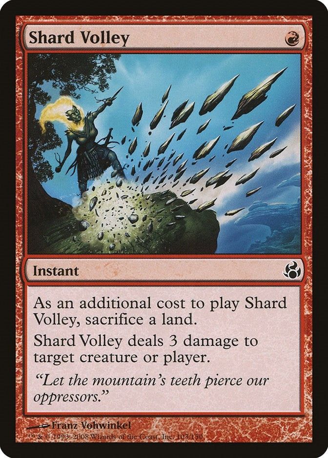 Image for Shard Volley (103) (MOR) - Magic: The Gathering