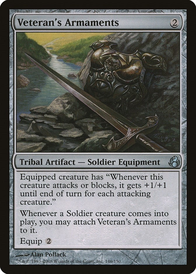 Image for Veteran's Armaments (146) (MOR) - Magic: The Gathering