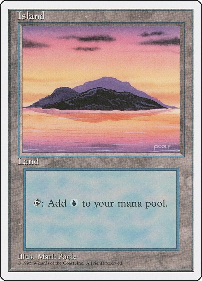 Image for Island (A) (179) (4ED) - Magic: The Gathering