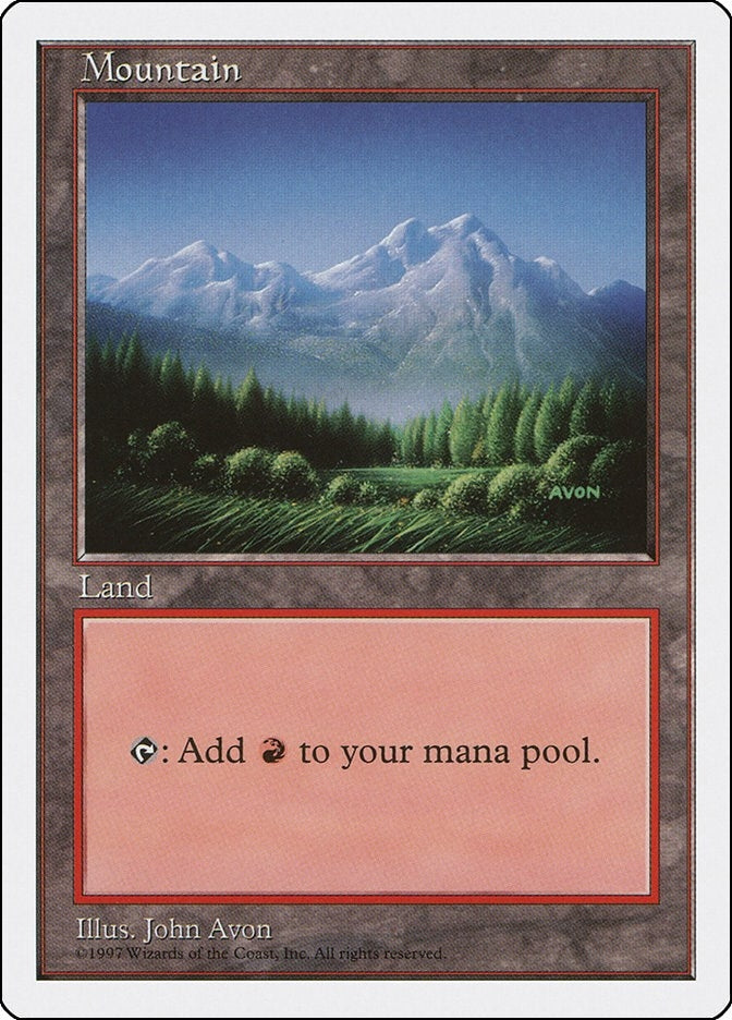 Image for Mountain (443) (443) (5ED) - Magic: The Gathering