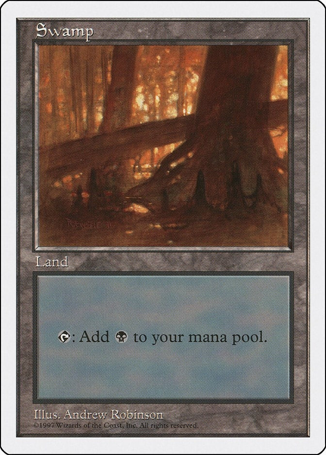 Image for Swamp (440) (440) (5ED) - Magic: The Gathering