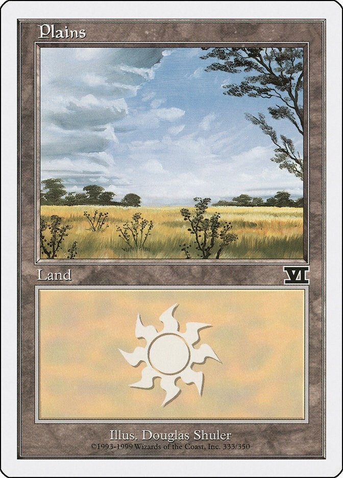 Image for Plains (333) (333) (6ED) - Magic: The Gathering