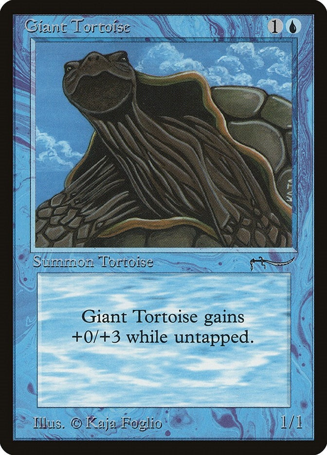 Image for Giant Tortoise (Light) (ARN) - Magic: The Gathering
