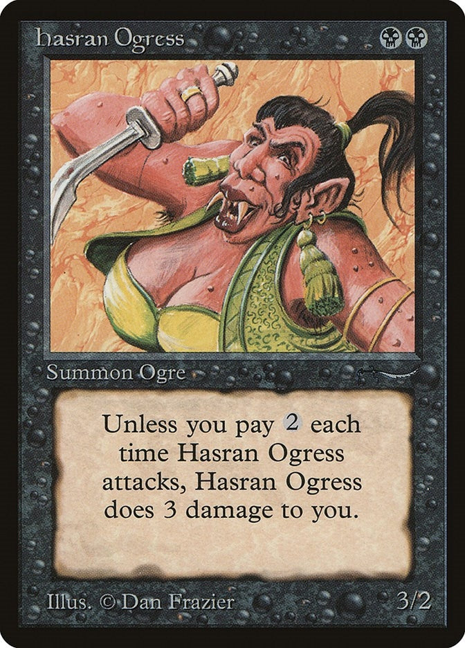 Image for Hasran Ogress (Light) (ARN) - Magic: The Gathering