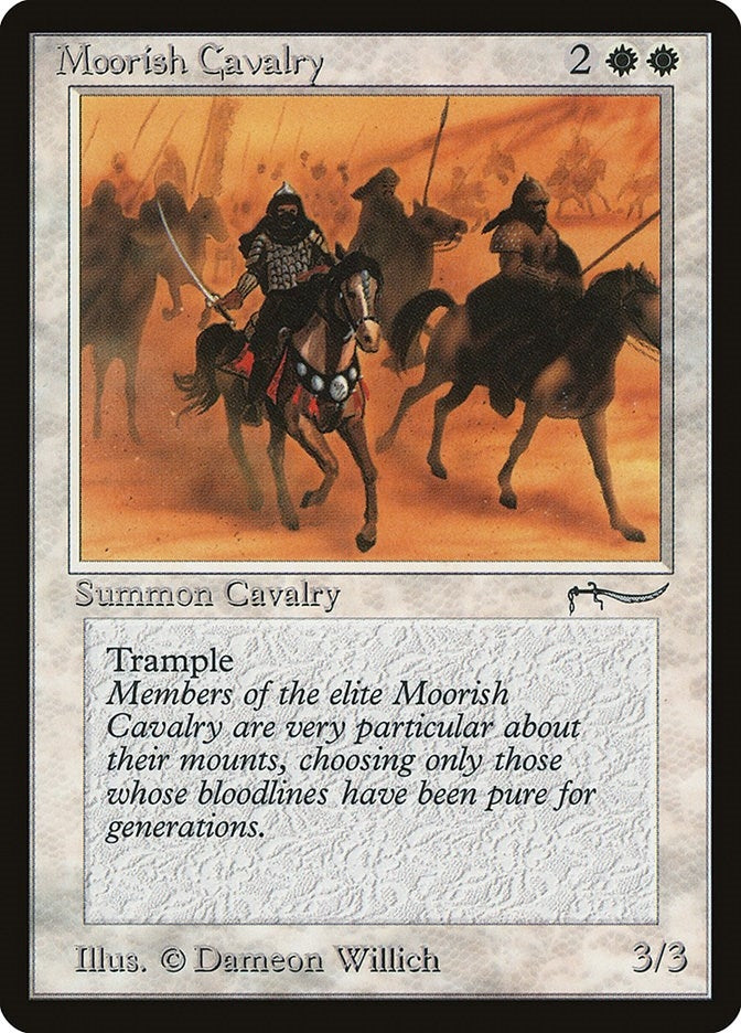 Image for Moorish Cavalry (Light) (ARN) - Magic: The Gathering
