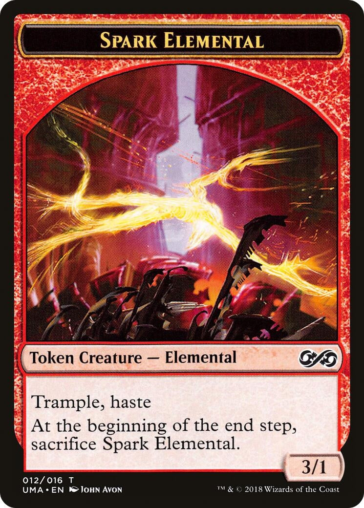 Spark Elemental Token (12) (UMA)