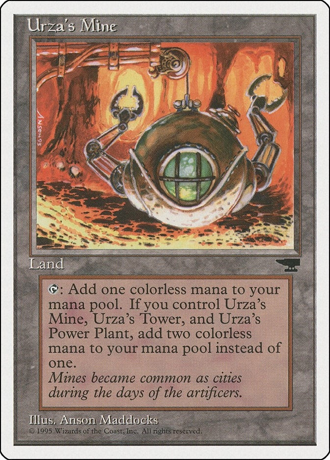 Urza's Mine (Clawed Sphere) (CHR) Japanese