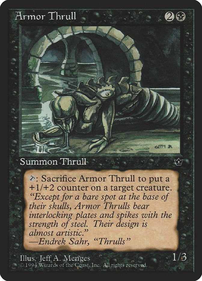 Image for Armor Thrull (Menges) (FEM) - Magic: The Gathering