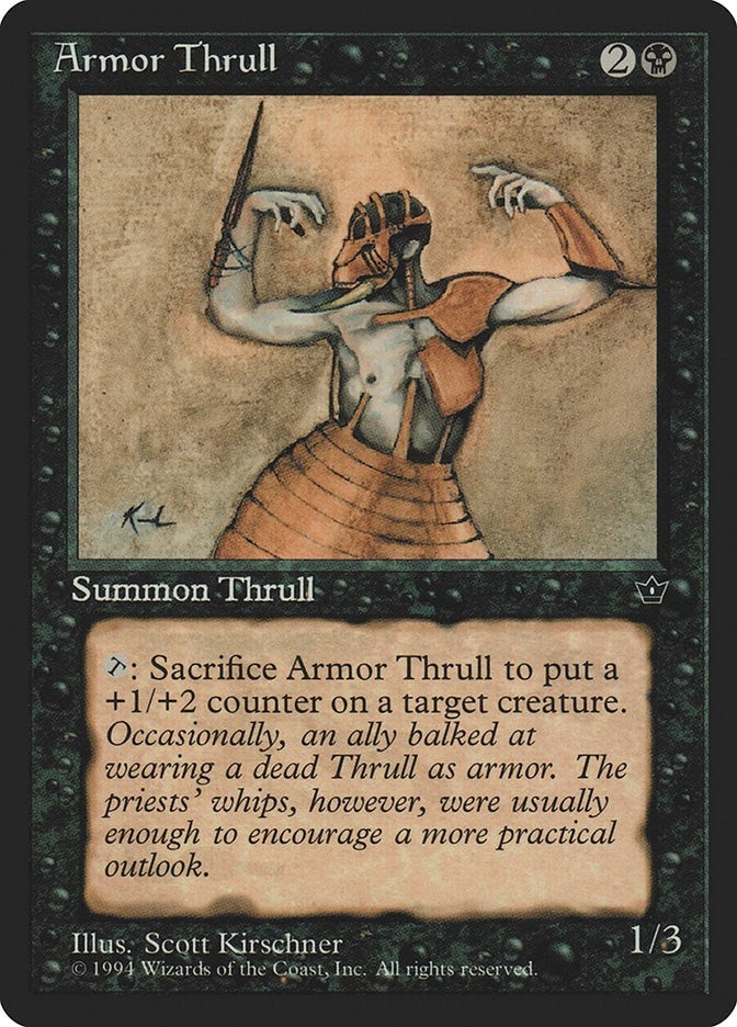 Image for Armor Thrull (Kirschner) (FEM) - Magic: The Gathering