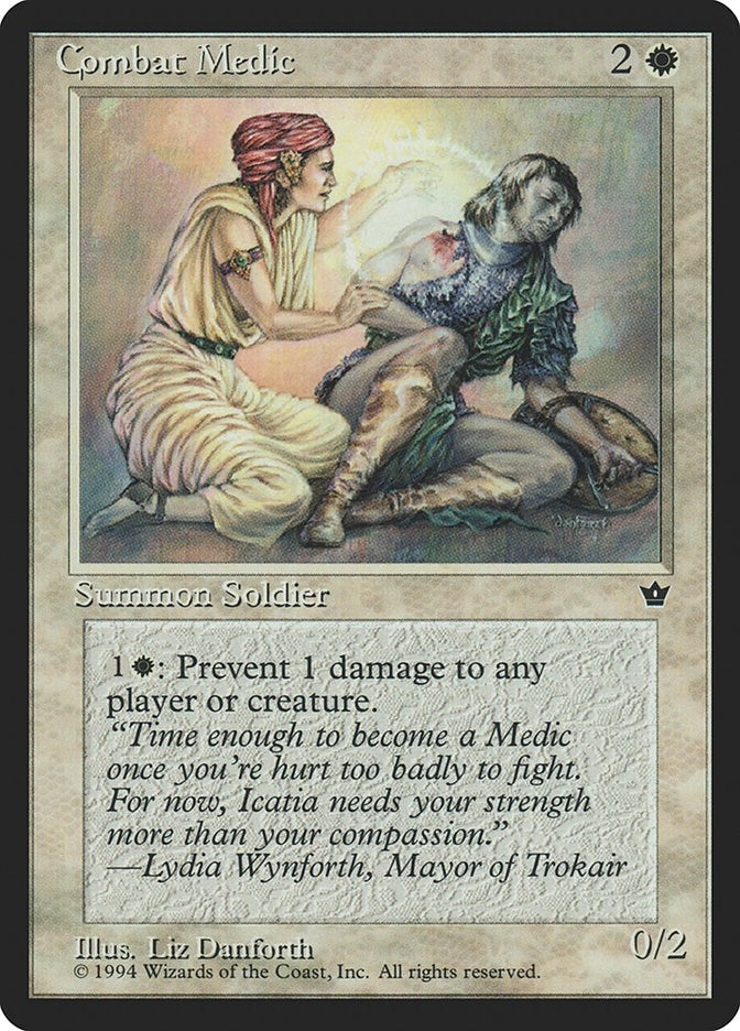 Image for Combat Medic (Danforth) (FEM) - Magic: The Gathering