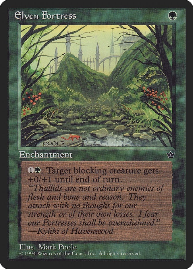 Image for Elven Fortress (Poole) (FEM) - Magic: The Gathering