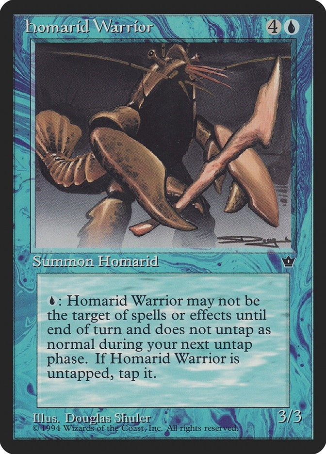Image for Homarid Warrior (Shuler) (FEM) - Magic: The Gathering