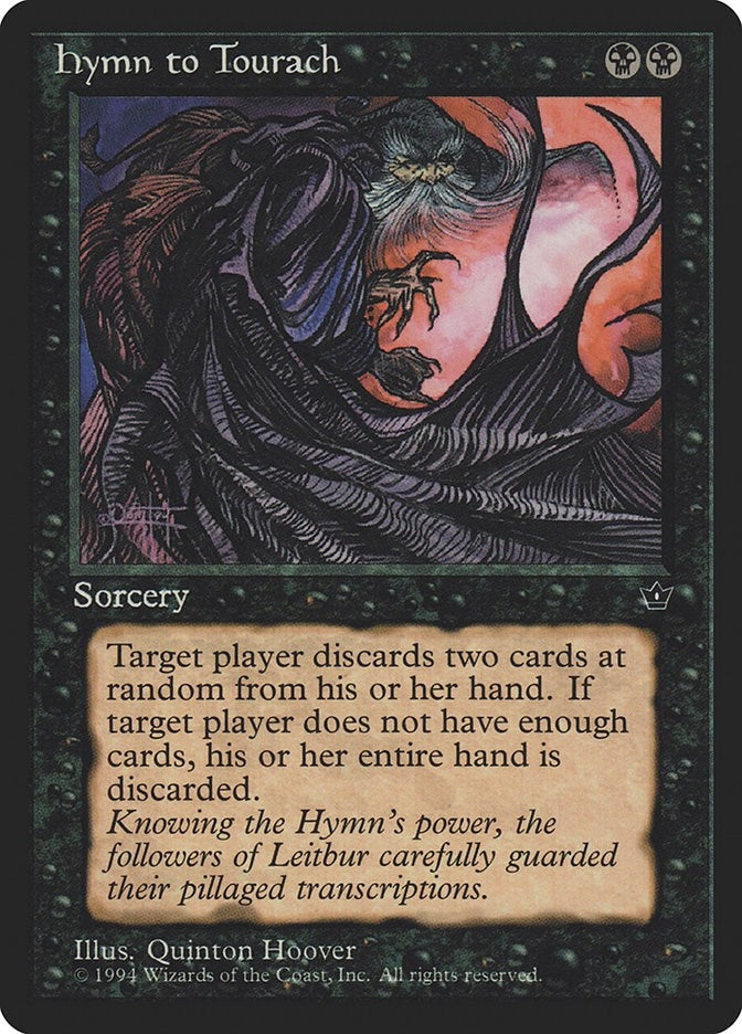 Image for Hymn to Tourach (Hoover) (FEM) - Magic: The Gathering