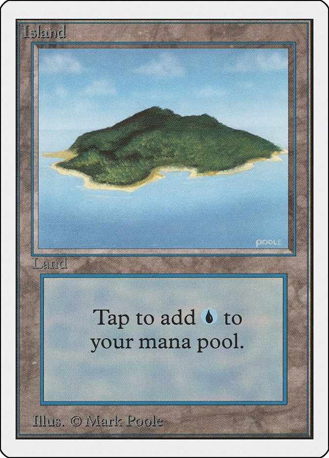 Image for Island (B) (2ED) - Magic: The Gathering