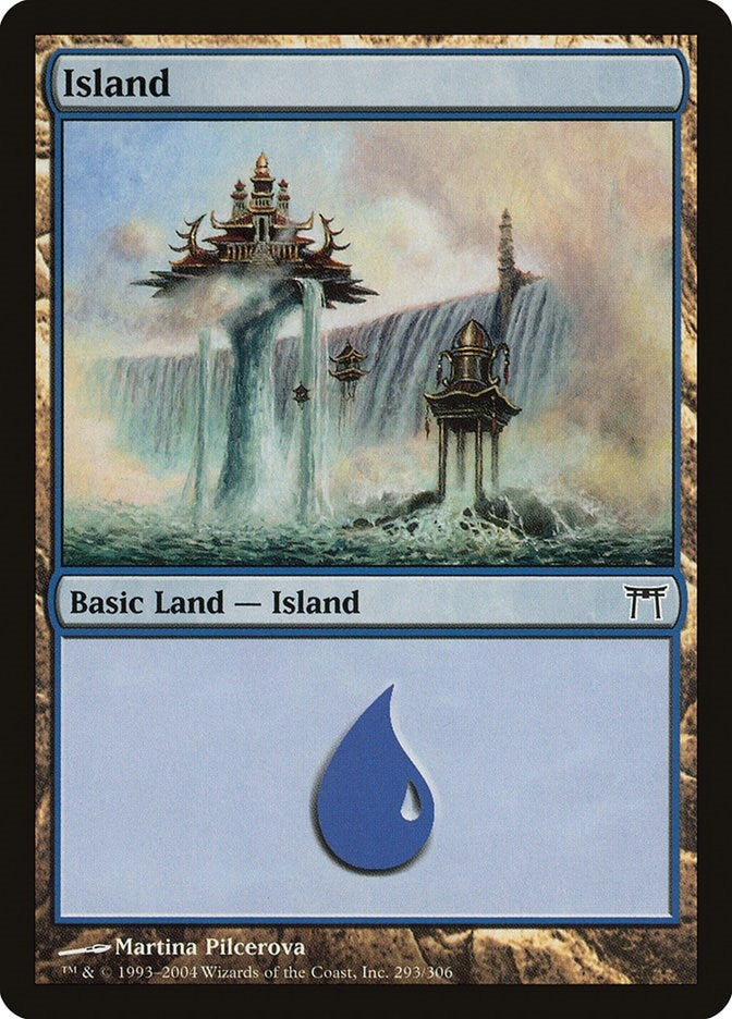 Image for Island (293) (293) (CHK) - Magic: The Gathering