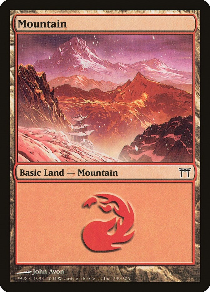 Image for Mountain (299) (299) (CHK) - Magic: The Gathering