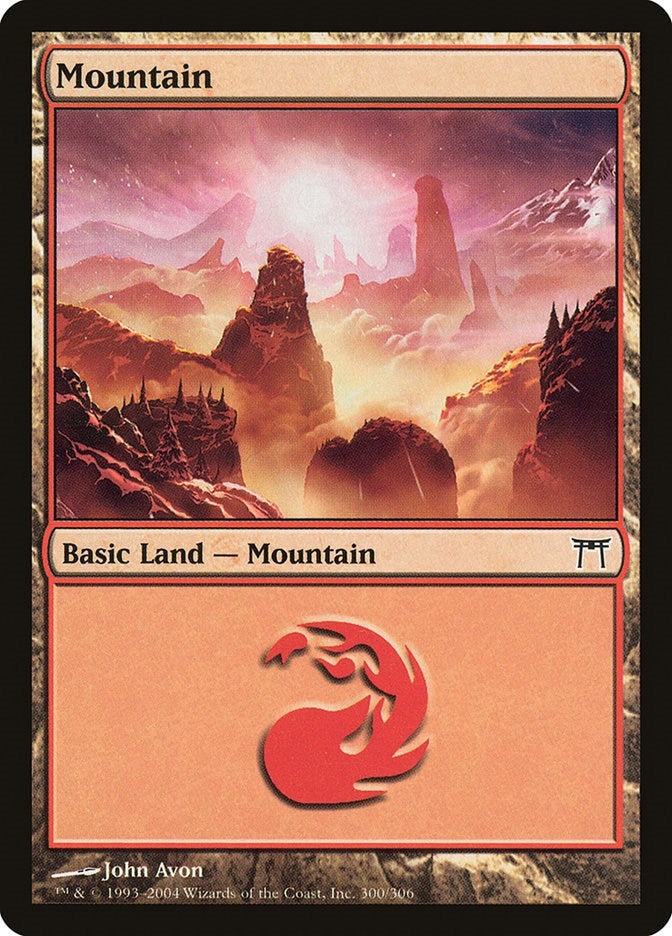 Image for Mountain (300) (300) (CHK) - Magic: The Gathering