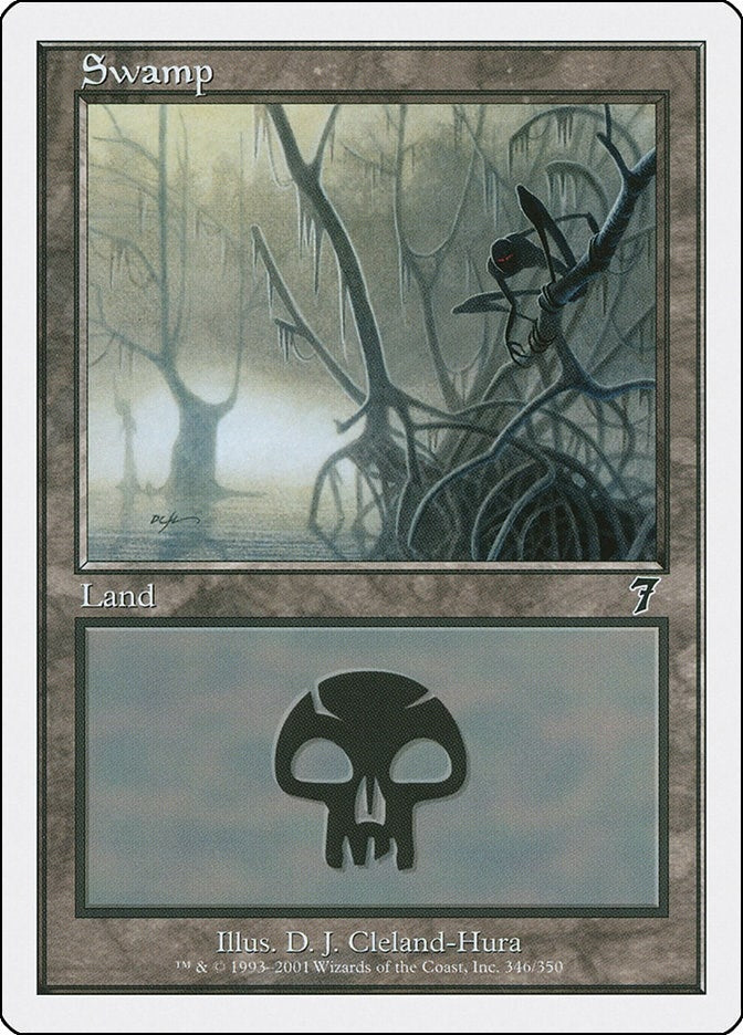 Image for Swamp (346) (346) (7ED) - Magic: The Gathering