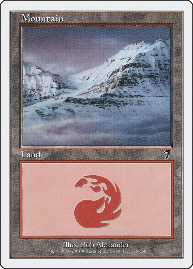 Image for Mountain (338) (338) (7ED) - Magic: The Gathering