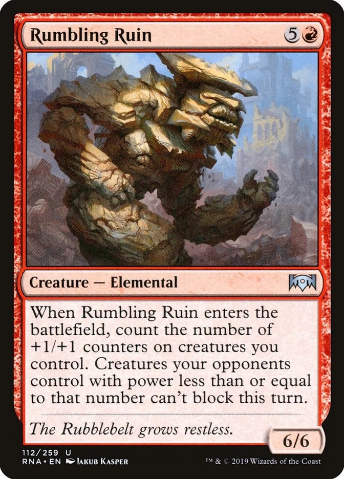 Rumbling Ruin (112) (RNA) Japanese