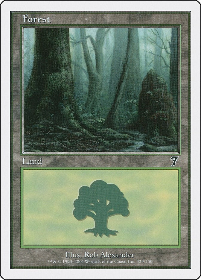Forest (329) (329) (7ED) Japanese
