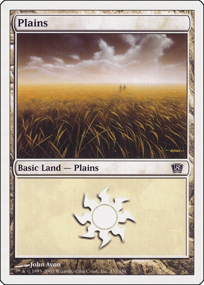 Image for Plains (331) (331) (8ED) - Magic: The Gathering