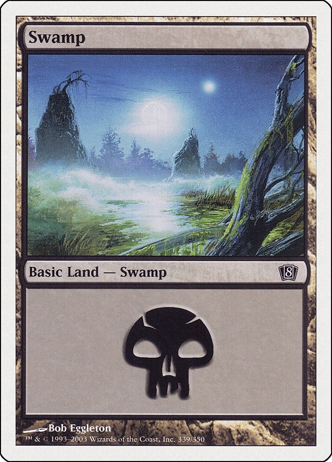 Image for Swamp (339) (339) (8ED) - Magic: The Gathering