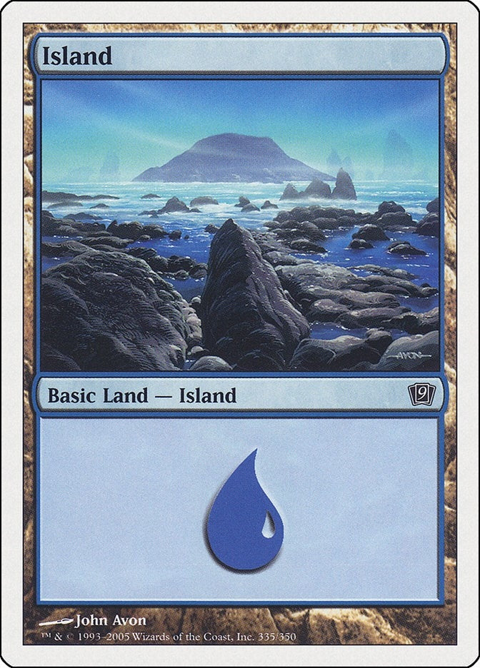 Image for Island (335) (335) (9ED) - Magic: The Gathering