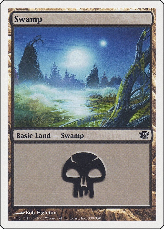 Image for Swamp (339) (339) (9ED) - Magic: The Gathering