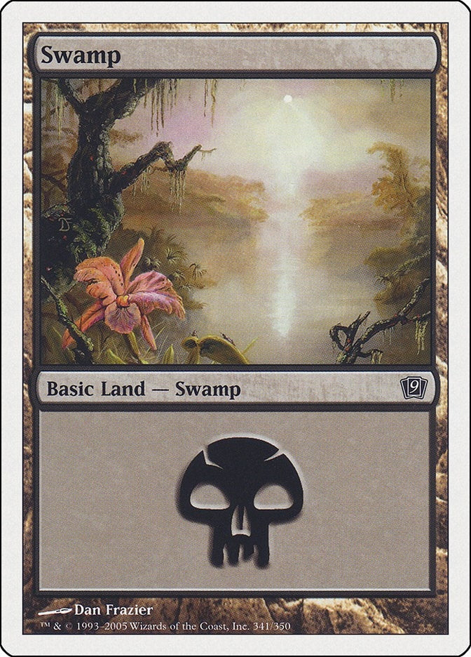 Image for Swamp (341) (341) (9ED) - Magic: The Gathering